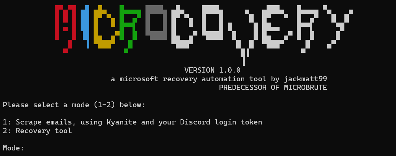 MICROCOVERY