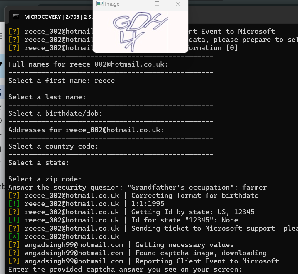 MICROCOVERY
